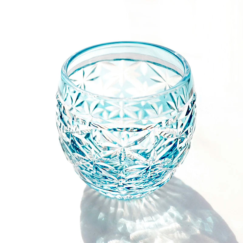 Asahi Radiance Edo Kiriko Handcrafted Crystal Whisky Glasses